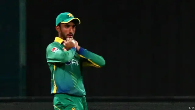 ظفر گوہر پاکستان کے لیے اپنا پہلا ون ڈے انٹرنیشنل میچ کھیل رہے ہیں