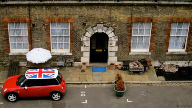 伦敦塔卫士在伦敦塔有宿舍（图片来源：李约翰（John Lee））