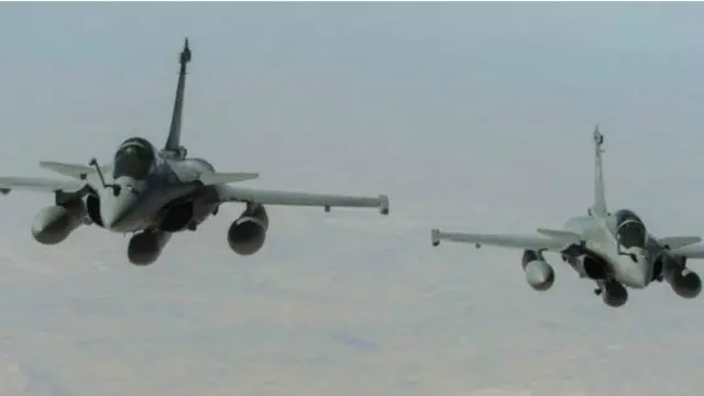 Самолеты ВВС Франции над Сирией