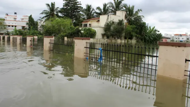 चेन्नई में बारिश