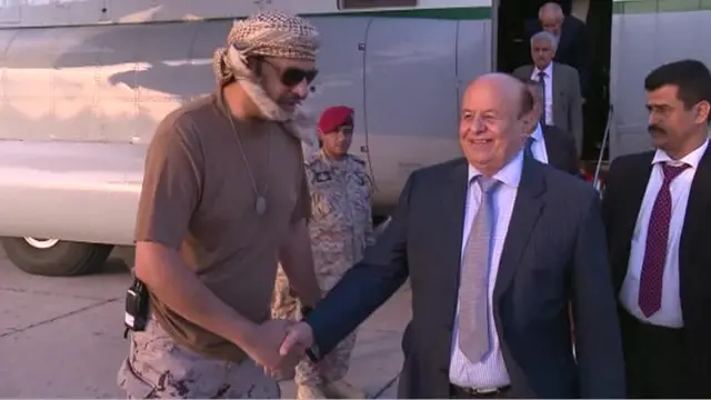 صدر ہادی مارچ میں ملک سے سعودی عرب چلے گئے تھے