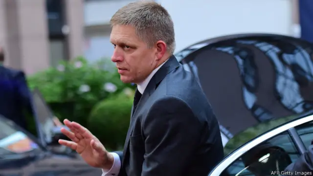 رابرٹ فیکو نے کہا تھا کہ وہ پناہ گزینوں کو اپنے ملک میں آنے کی اجازت نہیں دی گے