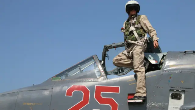 روسی حکام کا کہنا ہے کہ گذشتہ 48 دنوں میں اس کی ایئر فورس نے شام میں 23 سو فضائی کارروائیاں کی ہیں