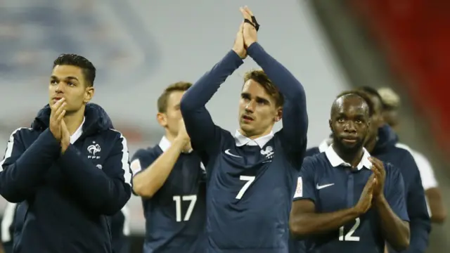 Футболисты сборной Франции