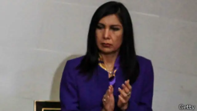 Gladys Gutiérrez, presidenta del TSJ.