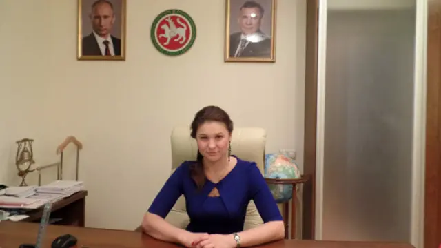 鞑靼斯坦共和国投资发展署署长米努力娜（摄影：子川）