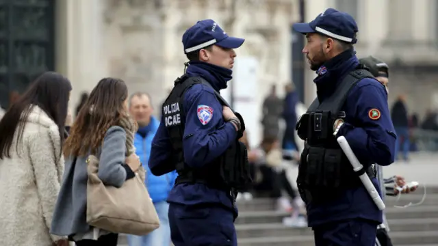 Полицейские в Милане