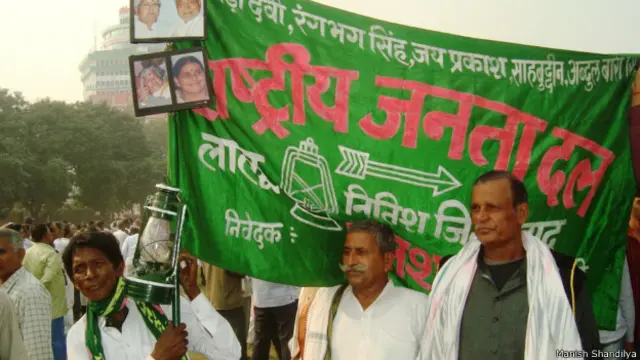 बिहार, पटना, नीतीश शपथग्रहण, राजद समर्थक