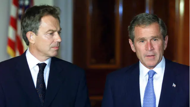 Bush y Blair