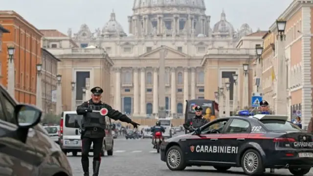 إجراءات الأمن شددت في روما وفي أجزاء من أوروبا