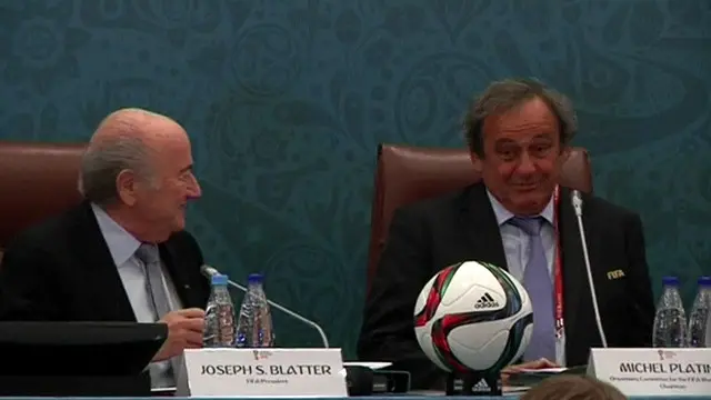 Blatter na Platini