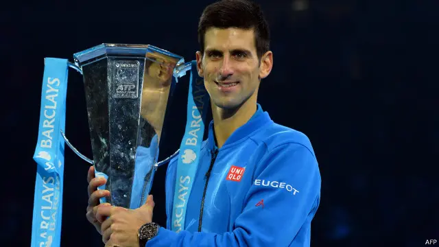 نواک جوکووچ اے ٹی پی ورلڈ ٹوورز کی 46 سالہ تاریخ میں مسلسل چوتھی مرتبہ یہ ٹائٹل جیتنے والے پہلے کھلاڑی بھی بن گئے ہیں