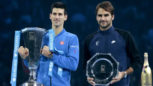  راجر فیڈرر نے سال 2015 میں جوکووچ کے بہترین کھیل پر خراج تحسین پیش کیا