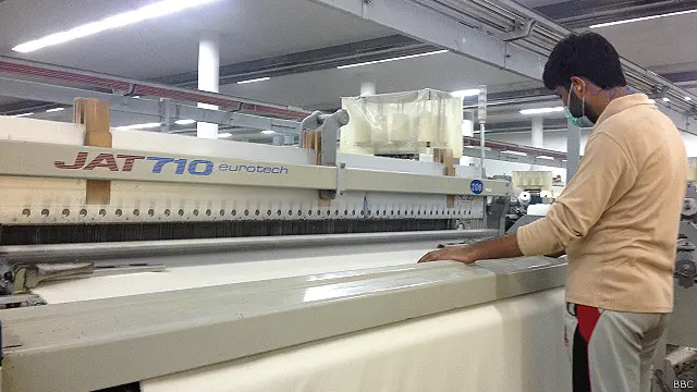 پاکستان کی 55 فیصد برآمدات ٹیکسٹائل مصنوعات پر مشتمل ہیں