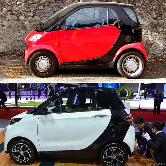 Smart y Zotye E30