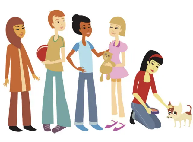 Рисунок: дети разных народов