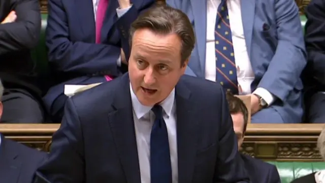 ڈیوڈ کیمرون کا کہنا تھا کہ برطانیہ اپنے تحفظ کی ذمہ داری اپنے اتحادیوں پر نہیں ڈال سکتا