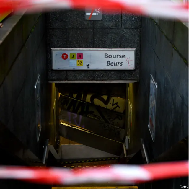 Pintu stasiun kereta bawah tanah