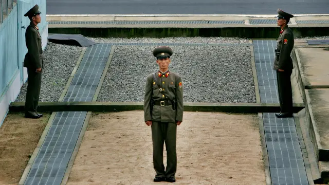 Pertemuan berlangsung di Desa Panmunjom, Zona Demiliterisasi.