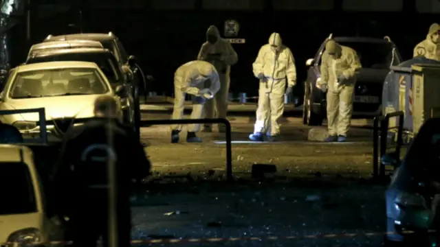 एथेंस में धमाका