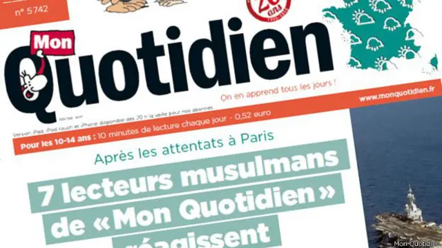 کوٹیڈیئن اخبار نے مختلف عمر کے مسلم بچوں سے ان کے تجربات جاننے کی کوشش کی