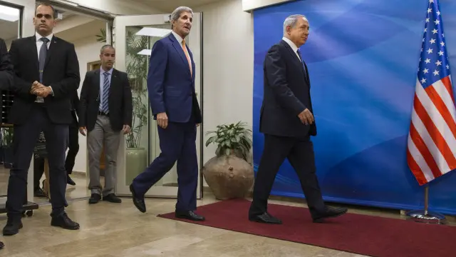 جان کیری کا یہ اسرائیل اور فلسطین کا ایک روزہ دورہ ہے