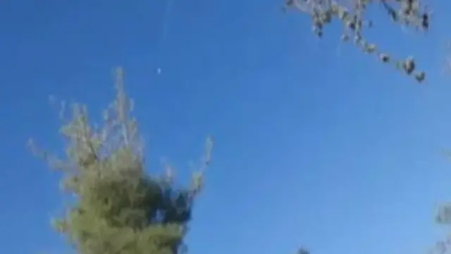 Mediada vurulan Rusiya təyyarəsinin görüntüləri yayılıb. 