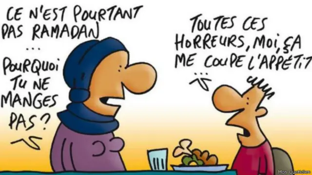 मां पूछती है, "रमज़ान नहीं है फिर भी तुम खाना क्यों नहीं खा रहे हो? बच्चा जवाब देता है, "डर के मारे मेरी भूख ख़त्म हो गई है."
