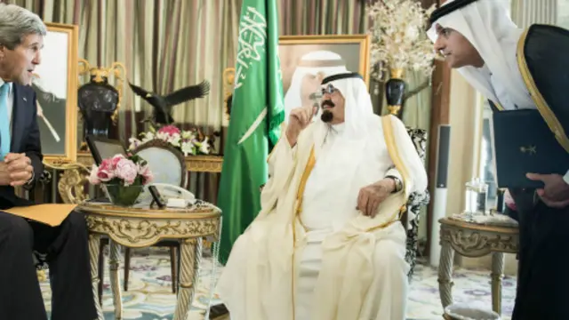 沙特亲王和大使