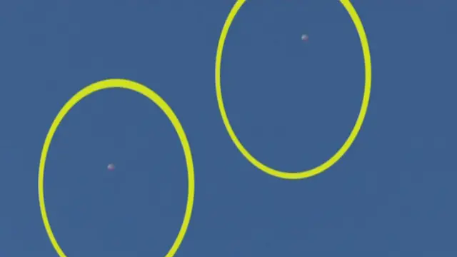 Pilotos en paracaidas