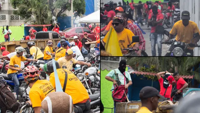 Fotos de mítin de Miguel Pizarro