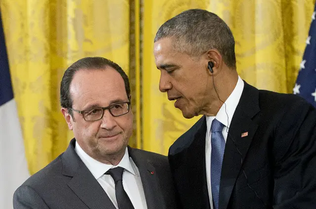 Франсуа Олланд, Барак Обама