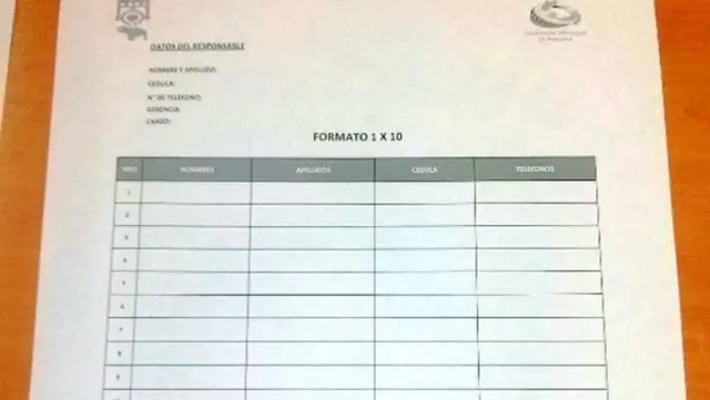 Lista del 1x10 en Sidor