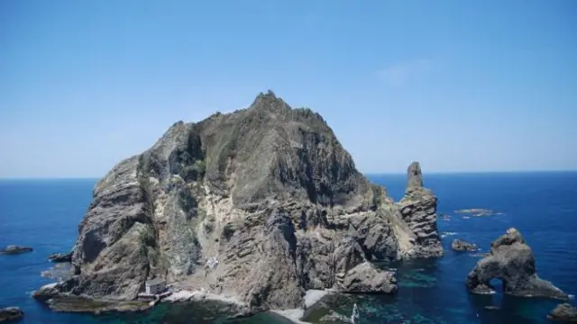 Nhật Bản tranh chấp chủ quyền của Hàn Quốc đối với quần đảo Dokdo một cách mạnh mẽ nhưng mới chỉ bằng lời lẽ (Ảnh: Wikipedia/Ulleungdont/CC BY 2.0)