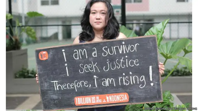 Shera Rindra kini aktif melakukan pendampingan terhadap perempuan yang menjadi korban kekerasan.