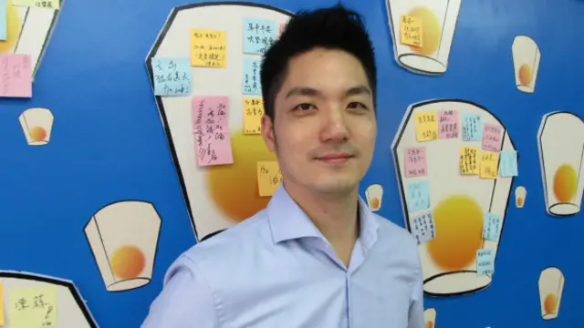 蒋万安是这次立法委员选举中最年轻的国民党籍候选人