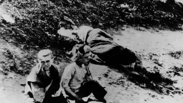 Жертви голоду. Репродукція 1993 року.