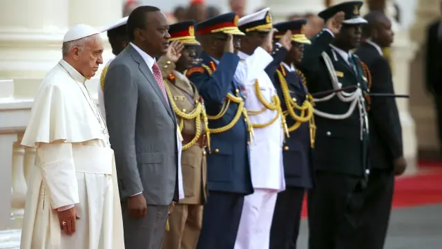 این اولین سفر پاپ فرانسیس به قاره آفریقا است