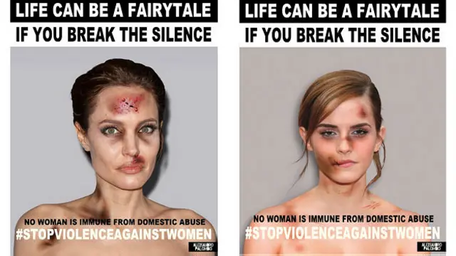 “La violencia doméstica es un cáncer social que puede afectar a cualquiera, tanto si eres una persona común o famosa”, indicó Palombo, que considera que para terminarla "necesitas usar el antídoto de la cultura, educando y creando conciencia en respeto e igualdad”.