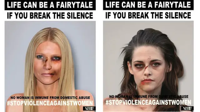 “Las famosas elegidas son perfectas para interpretar este papel y difundir el mensaje a través de mi arte”, señaló Palombo, quien ha realizado su arte Neo Pop satírico para crear conciencia y reflexionar sobre problemas sociales.