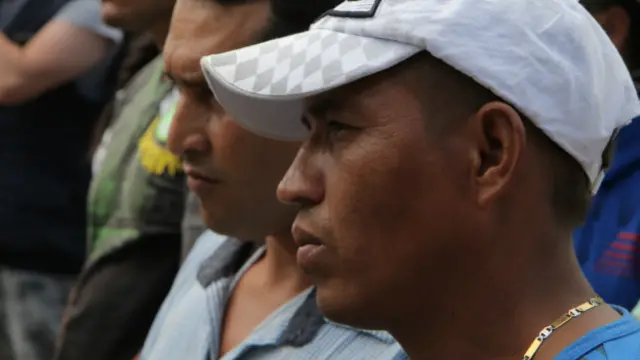 Habitantes de El Orejón