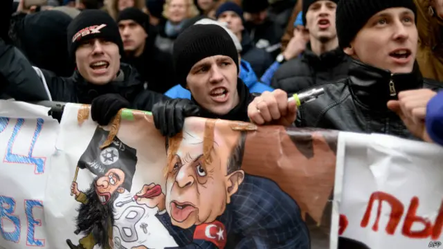 मॉस्को में प्रदर्शन