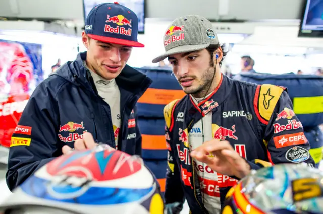 Verstappen ha superado a Carlos Sainz la mayor parte de la temporada.