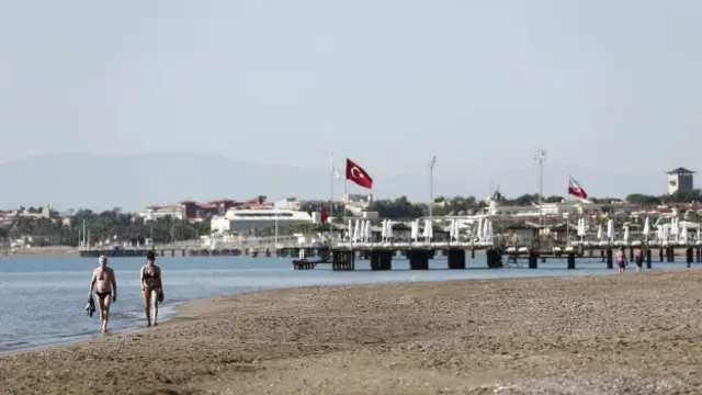 Пляж в Анталье