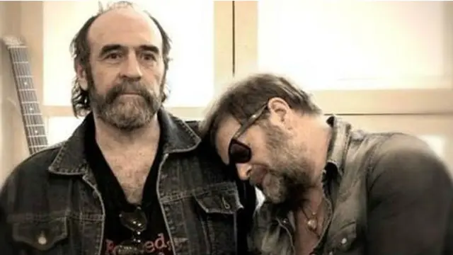 Анатолий "Джордж" Гуницкий и Борис Гребенщиков