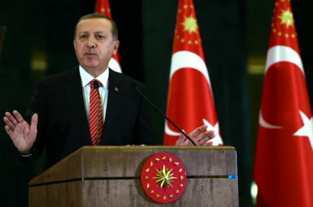 Президент Турции Реджеп Тайип Эрдоган