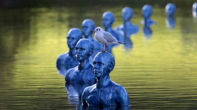 巴黎一处公园的艺术作品