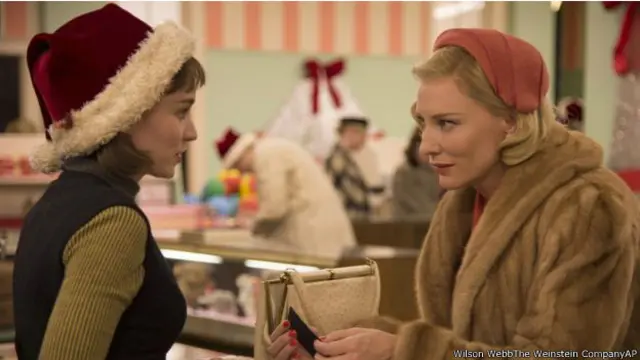 حل فيلم المخرج تود هاينز "كارول" في المرتبة الثانية