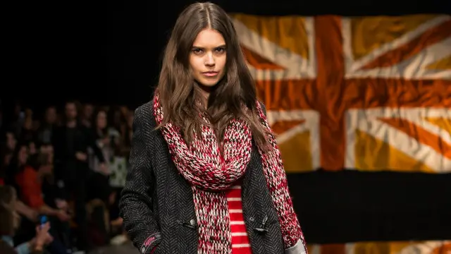 Гість показу Лондонського тижня моди осінь\зима 2014