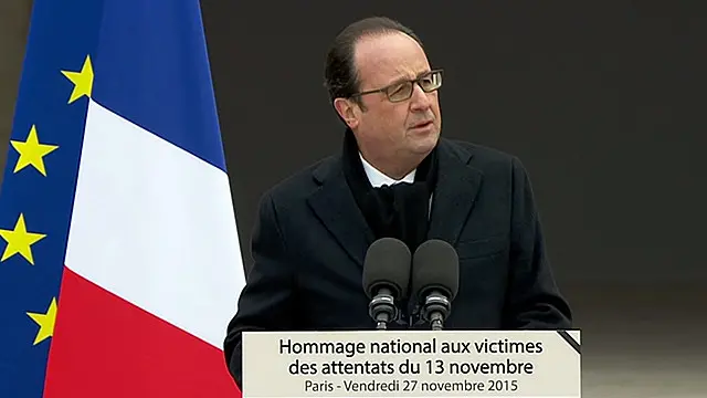 الرئيس الفرنسي: "معركتنا ضد الإرهاب لم تنته"